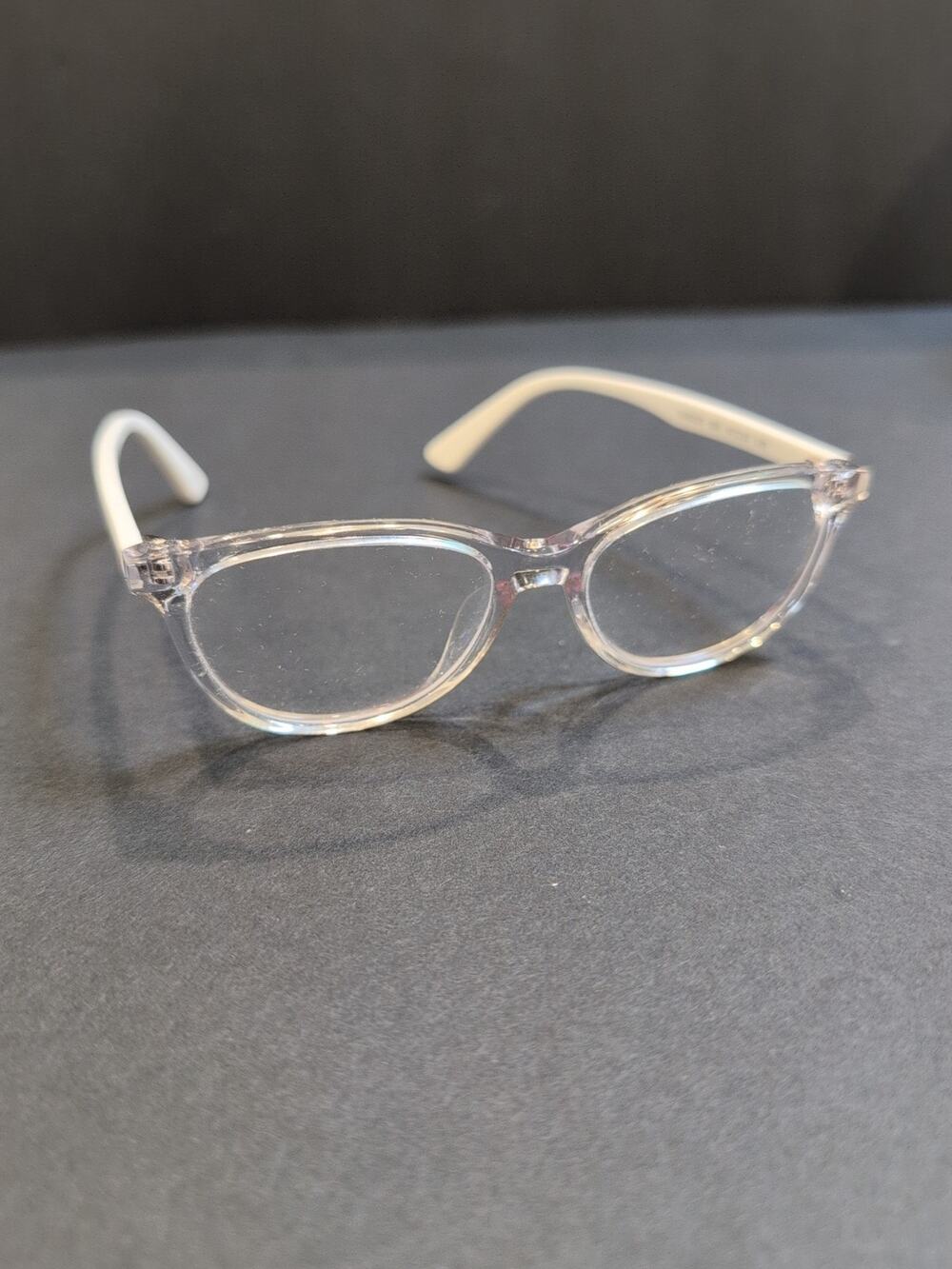 Puma Kids Glasses Frames PJ0022S 005 Clear White Round‎ Frames 47 15 130